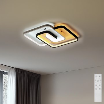 Brilagi - LED димируемо таванно осветително тяло VELO LED/64W/230V 48x48 cm 3000-6500K + дистанционно управление