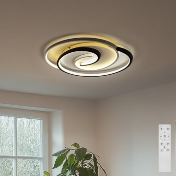 Brilagi - LED димируемо таванно осветително тяло VELO XL LED/83W/230V 3000-6500K 46,7x59,5 cm + дистанционно управление