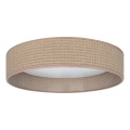 Brilagi - LED димируемо таванно осветително тяло VELVET SMART VARI LED/24W/230V 3000-6500K Ø 45 см бежово + дистанционно управление