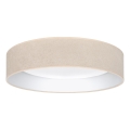 Brilagi - LED димируемо таванно осветително тяло VELVET SMART VARI LED/24W/230V 3000-6500K Ø 45 см кремаво + дистанционно управление