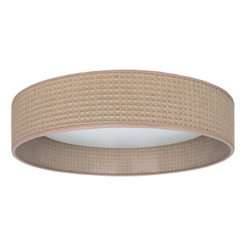 Brilagi - LED димируемо таванно осветително тяло VELVET SMARTIX STARS LED/24W/230V 3000-6000K Ø 45 cm бежово Wi-Fi Tuya Beacon + дистанционно управление