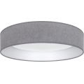 Brilagi - LED димируемо таванно осветително тяло VELVET SMARTIX STARS LED/36W/230V 3000-6000K диам. 55 см сиво Wi-Fi Tuya Beacon + дистанционно управление