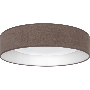 Brilagi - LED димируемо таванно осветително тяло VELVET SMARTIX STARS LED/36W/230V 3000-6000K Ø 55 см кафяво Wi-Fi Tuya Beacon + дистанционно управление