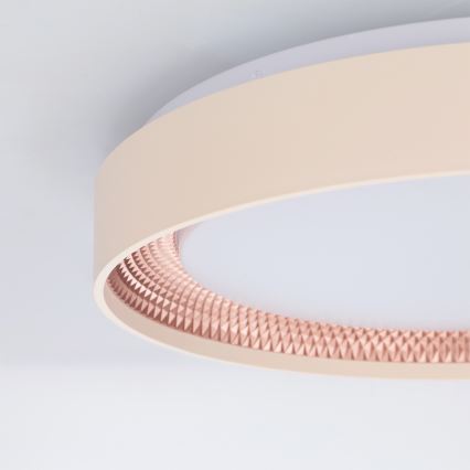 Brilagi - димируемо таванно LED осветително тяло WALDO LED/48W/230V 3000-6500K Ø 40 cm бежово/златно + дистанционно управление