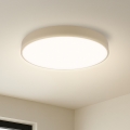 Brilagi - LED Димируемо Таванно Осветление POOL SMART LED/48W/230V диаметър 40 см Wi-Fi Tuya бежов + дистанционно