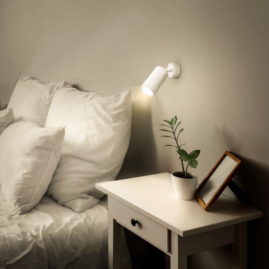 Brilagi - LED RGBW димируемо точково осветително тяло SELE 1xGU10/4,8W/230V 3000K бяло + дистанционно управление