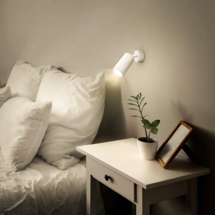 Brilagi - LED RGBW димируемо точково осветително тяло SELE 1xGU10/6W/230V 3000K бяло + дистанционно управление