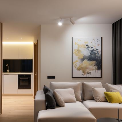 Brilagi - LED RGBW димируемо точково осветително тяло SELE 2xGU10/6,5W/230V 2700-6500K бяло