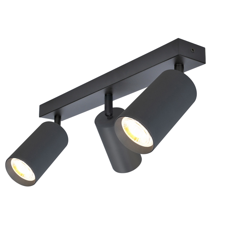 Brilagi - LED RGBW димируемо точково осветително тяло SELE 3xGU10/4,8W/230V 3000K антрацит + дистанционно управление