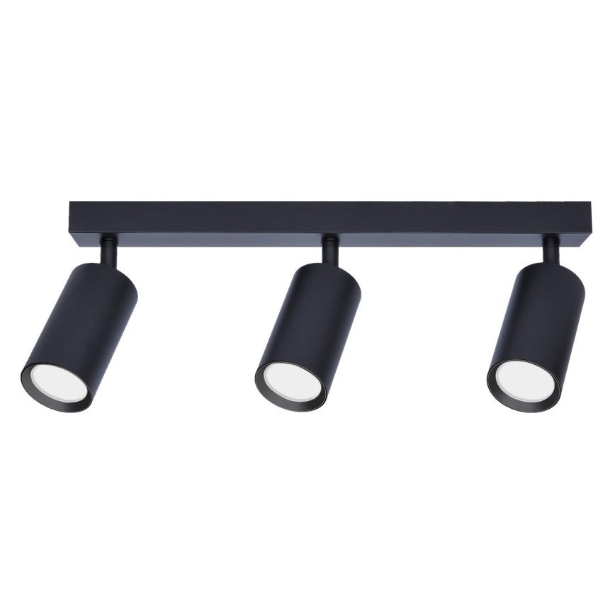 Brilagi - LED RGBW димируемо спот осветително тяло SELE, 3x GU10/4,8W/230V, 3000K, черно + дистанционно управление