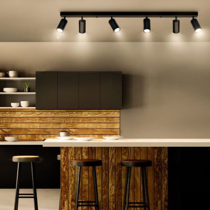 Brilagi - LED RGBW димируем спот SELE 6xGU10/6,5W/230V 2700-6500K черен