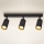 Brilagi - LED димируемо точково осветително тяло SELE 3xGU10/6,5W/230V 2700-6500K черно/златно