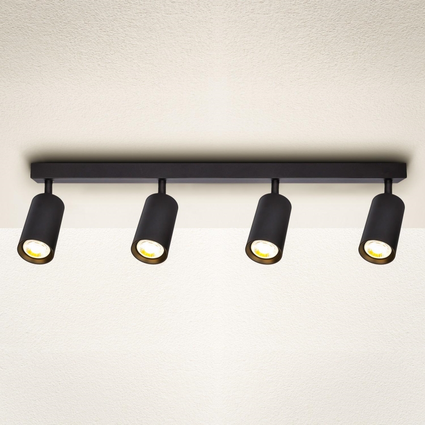 Brilagi - LED димируемо точково осветително тяло SELE 4xGU10/6,5W/230V 2700-6500K черно