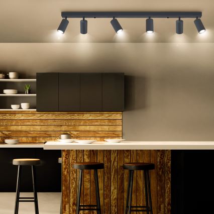 Brilagi - Димируемо LED точково осветително тяло SELE 6xGU10/6,5W/230V 2700-6500K антрацит