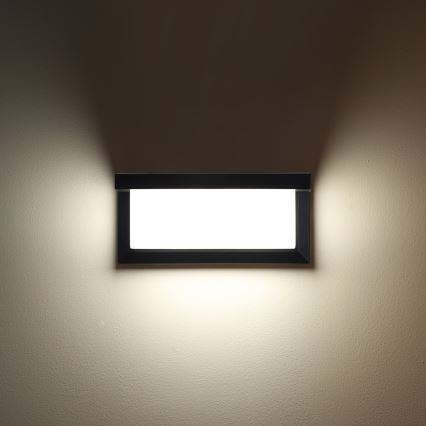 Brilagi - LED димируемо външно стенно осветително тяло BRICKY 1xE27/6W/230V 2700-6500K IP54 черно