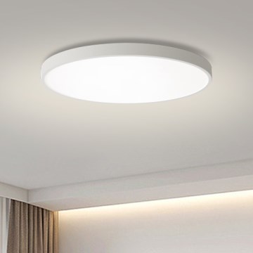 Brilagi - LED dimmable таванно осветително тяло POOL SMART LED/100W/230V 3000-6000K с диаметър 80 см Wi-Fi Tuya в бяло + дистанционно управление