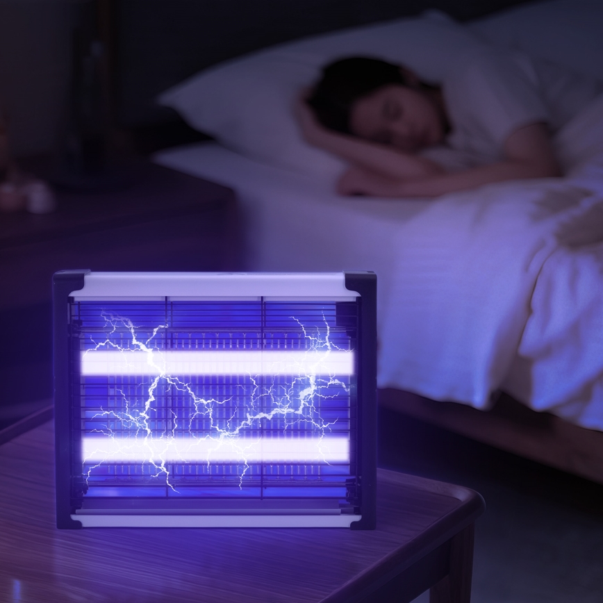 Brilagi - LED електрически уловител на насекоми с UV 2xLED/2W/230V 20 m2