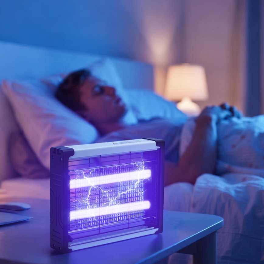 Brilagi - LED електрически уловител на насекоми с UV 2xLED/2W/230V 20 m2