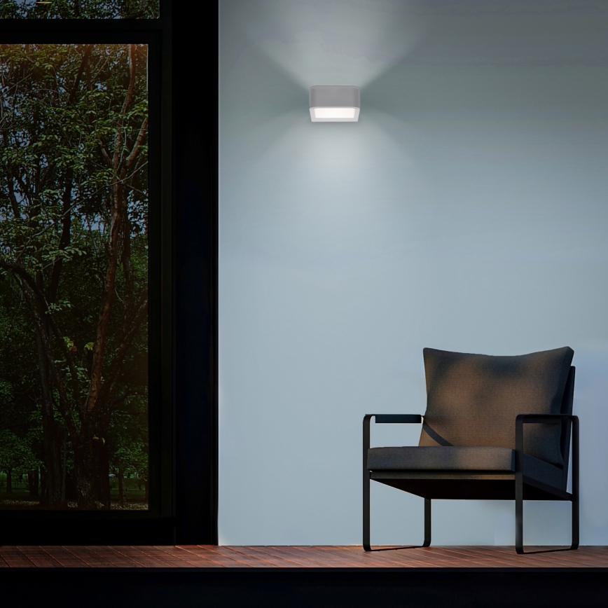 Brilagi - LED Екстериорен аплик BARI LED/7W/230V 3000/4000/6000K бял IP54
