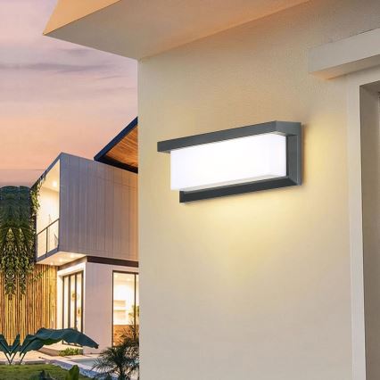 Brilagi - LED Екстериорен аплик BRICKY LED/12W/230V антрацит IP54