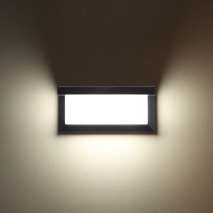Brilagi - LED Екстериорен аплик BRICKY LED/12W/230V антрацит IP54