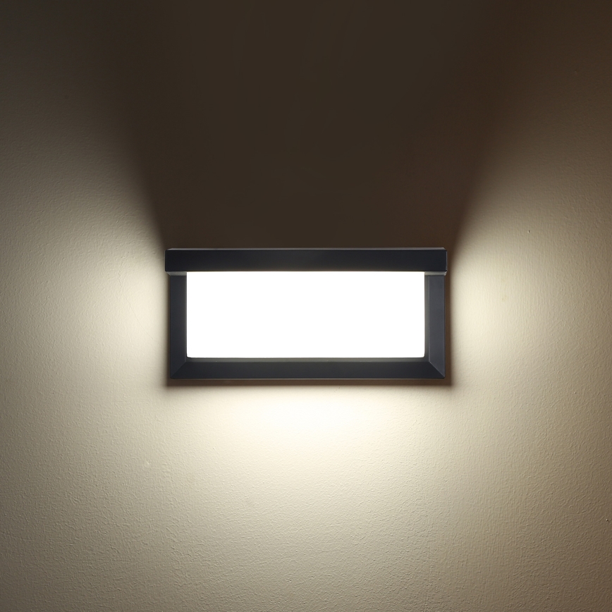 Brilagi - LED Екстериорен аплик BRICKY LED/12W/230V антрацит IP54