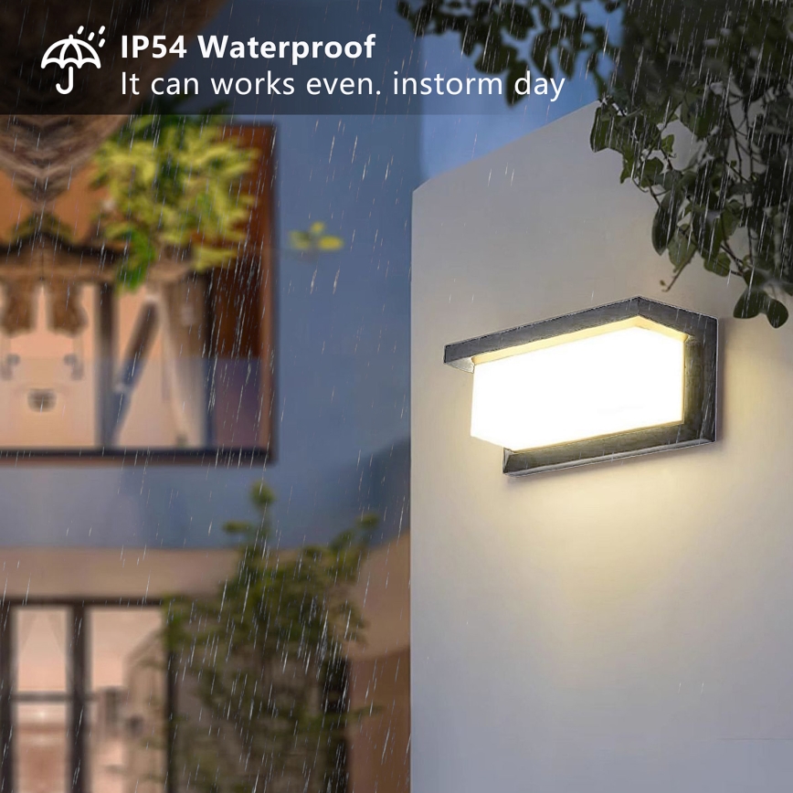 Brilagi - LED Екстериорен аплик BRICKY LED/12W/230V антрацит IP54