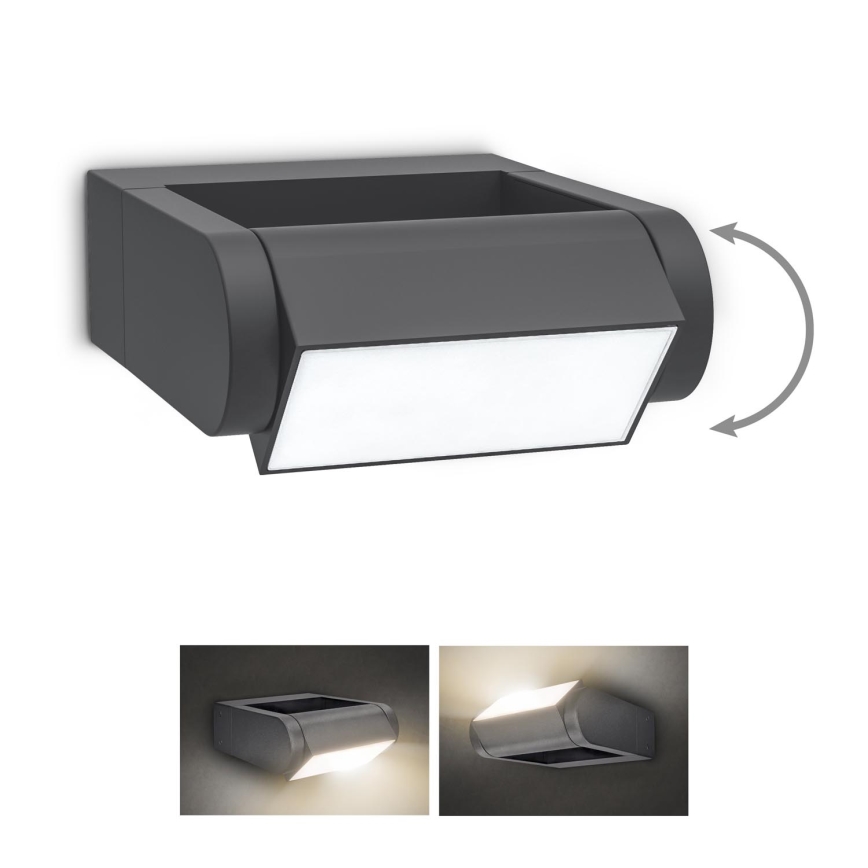 Brilagi - LED Екстериорен аплик CROTONE LED/7W/230V антрацит IP54