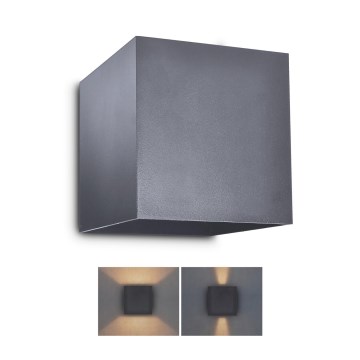 Brilagi - LED Екстериорен аплик CUBE LED/6W/230V антрацит IP54