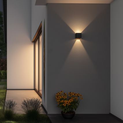 Brilagi - LED Екстериорен аплик CUBE LED/6W/230V антрацит IP54