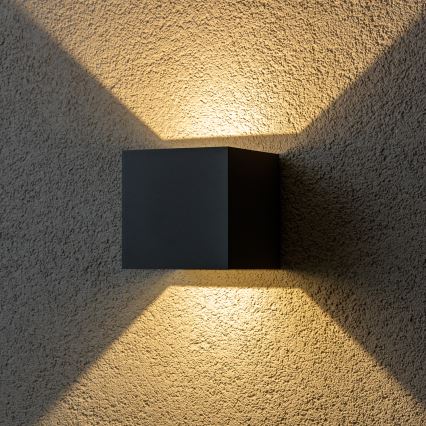 Brilagi - LED Екстериорен аплик CUBE LED/6W/230V антрацит IP54