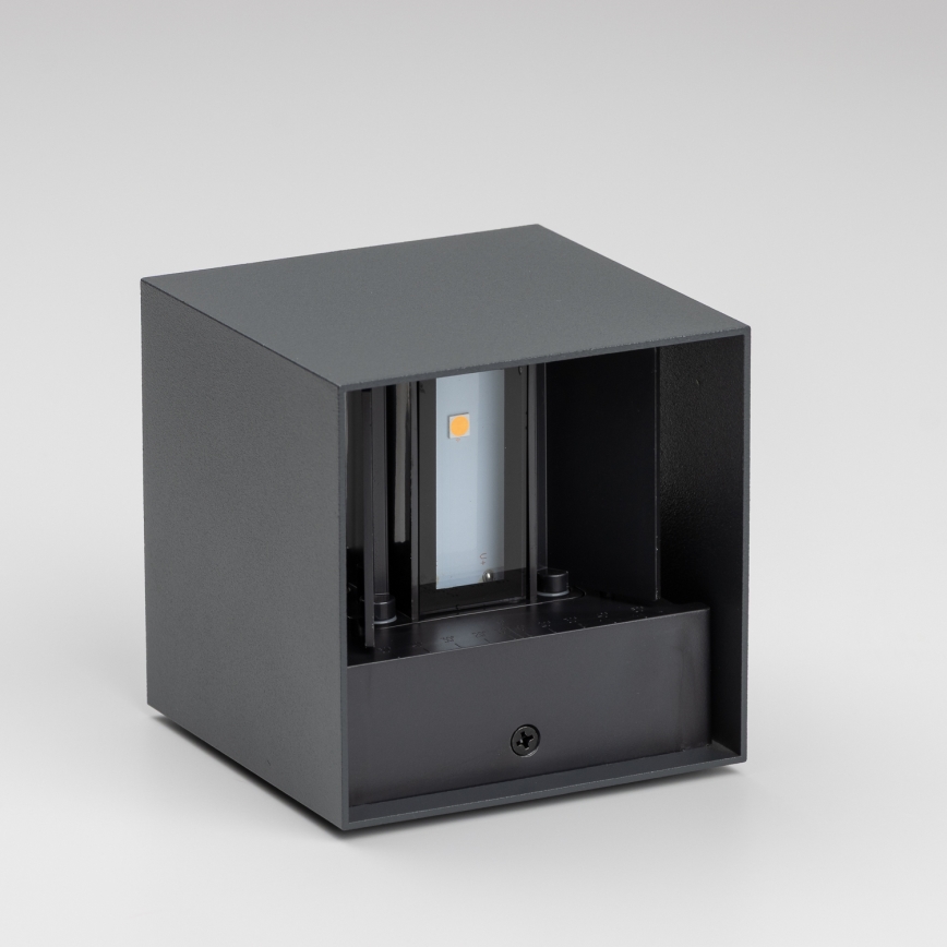 Brilagi - LED Екстериорен аплик CUBE LED/6W/230V антрацит IP54