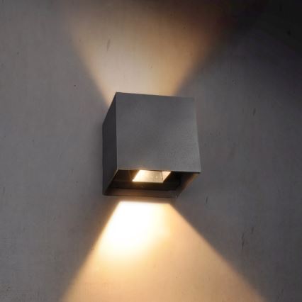 Brilagi - LED Екстериорен аплик CUBE LED/6W/230V IP54