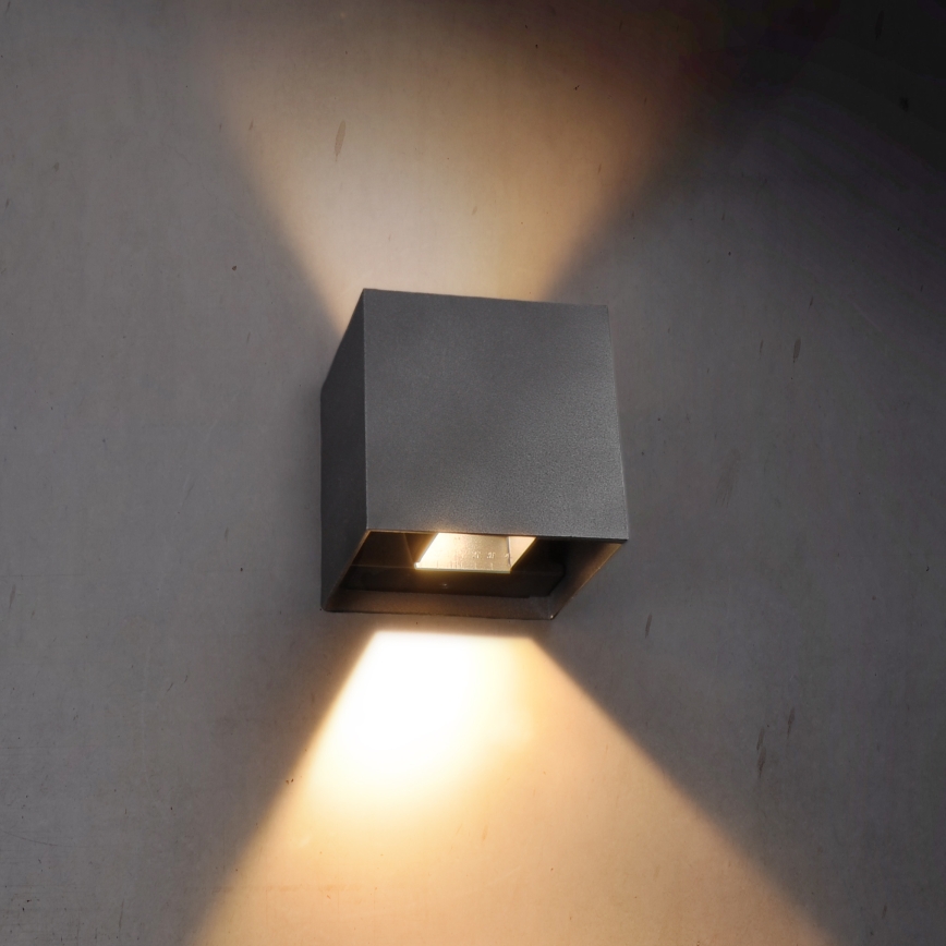 Brilagi - LED Екстериорен аплик CUBE LED/6W/230V IP54