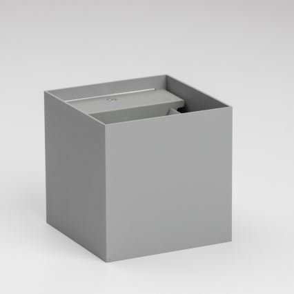 Brilagi - LED Екстериорен аплик CUBE LED/6W/230V сив IP54