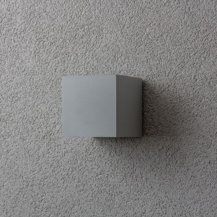 Brilagi - LED Екстериорен аплик CUBE LED/6W/230V сив IP54