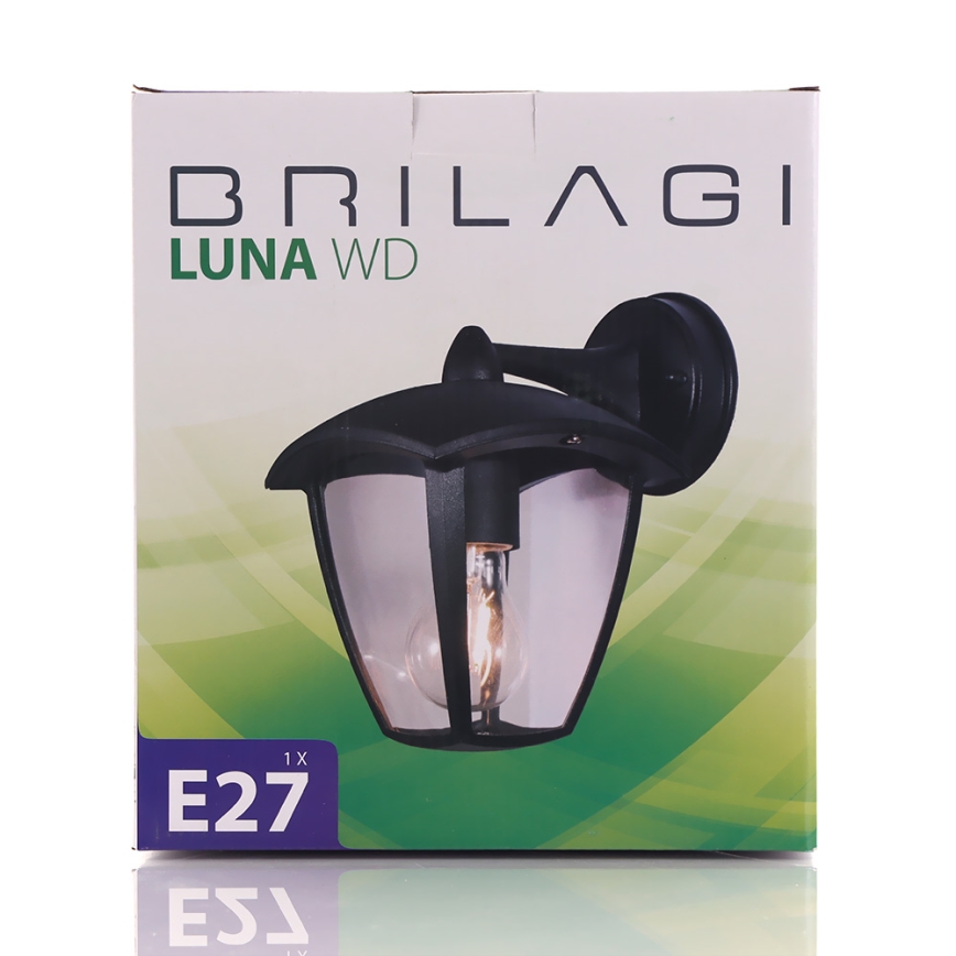 Brilagi - LED Екстериорен аплик LUNA 1xE27/60W/230V IP44