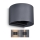 Brilagi - LED Екстериорен аплик RONDO LED/6W/230V антрацит IP54