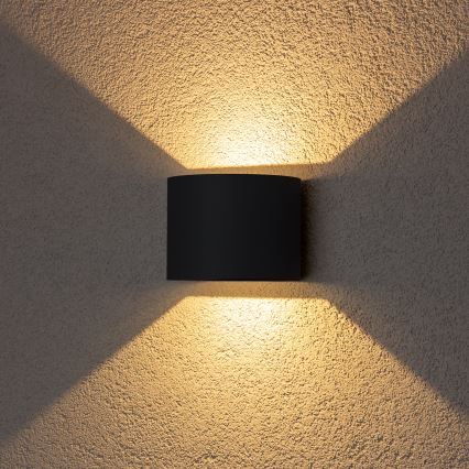 Brilagi - LED Екстериорен аплик RONDO LED/6W/230V антрацит IP54