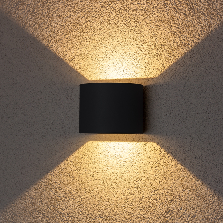 Brilagi - LED Екстериорен аплик RONDO LED/6W/230V антрацит IP54