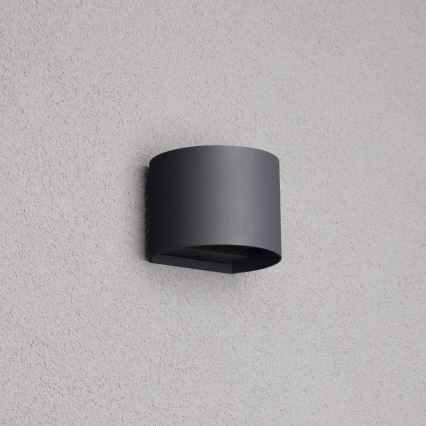 Brilagi - LED Екстериорен аплик RONDO LED/6W/230V антрацит IP54