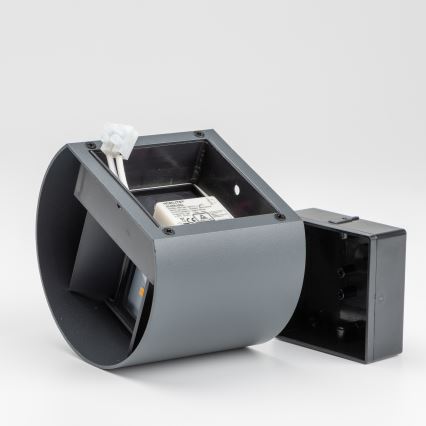 Brilagi - LED Екстериорен аплик RONDO LED/6W/230V антрацит IP54