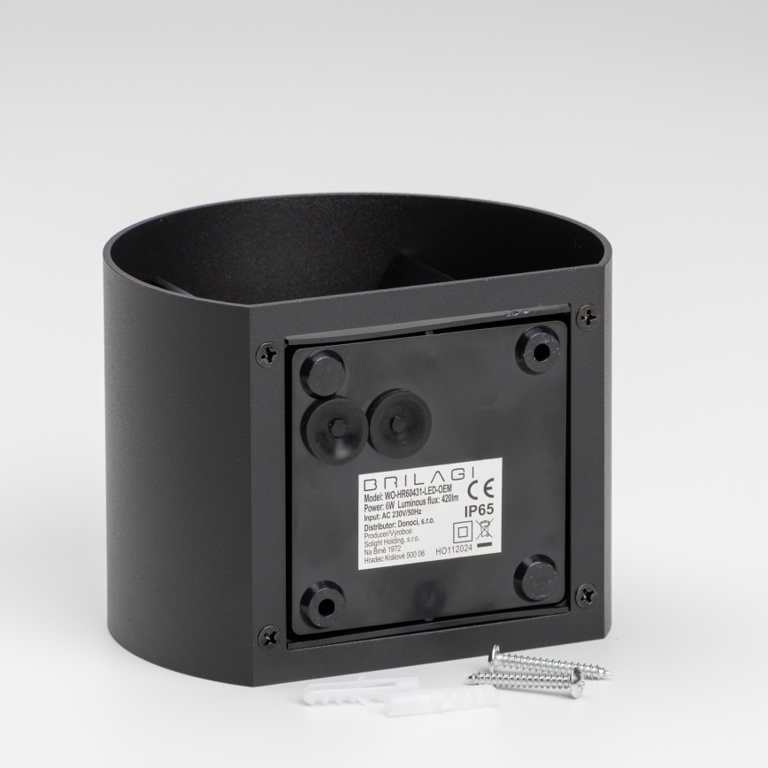 Brilagi - LED Екстериорен аплик RONDO LED/6W/230V IP54
