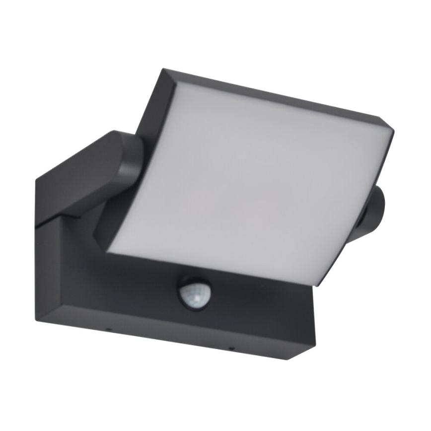Brilagi - LED Екстериорен аплик със сензор ANKLE LED/18W/230V 3000K IP65 антрацит