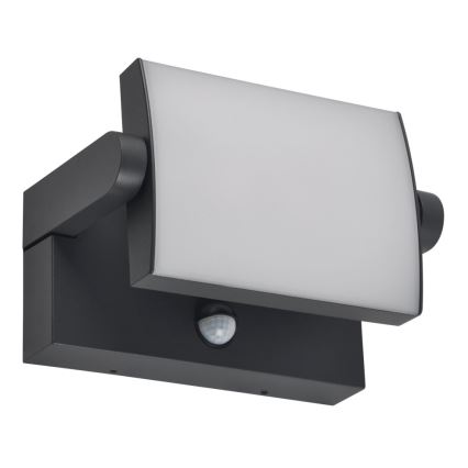 Brilagi - LED Екстериорен аплик със сензор ANKLE LED/18W/230V 3000K IP65 антрацит