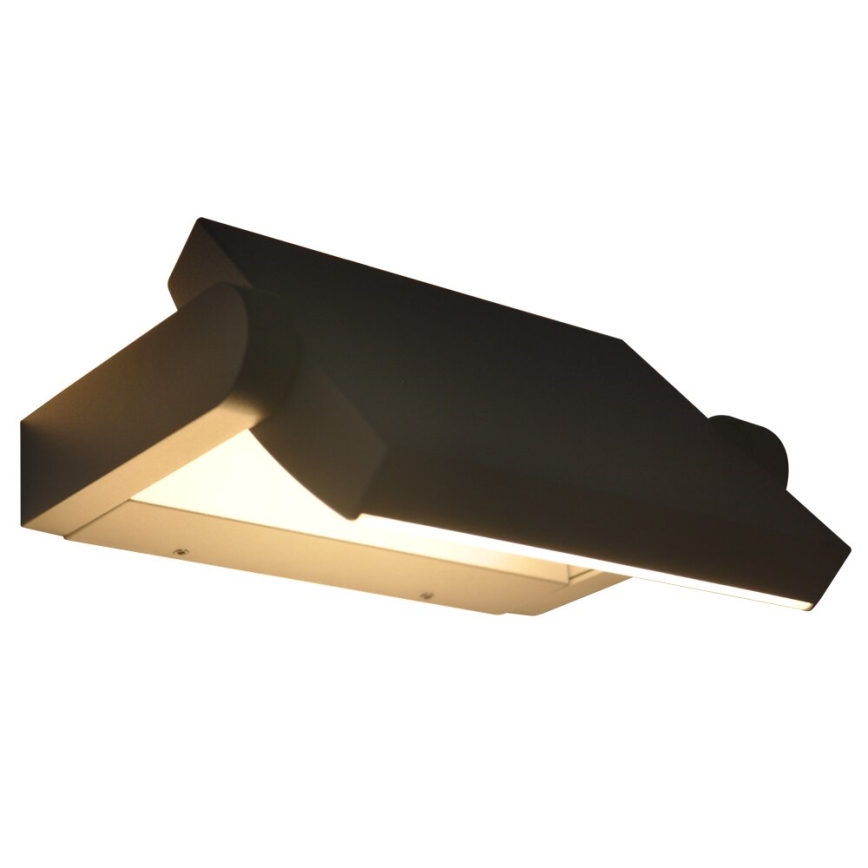 Brilagi - LED Екстериорен аплик със сензор ANKLE LED/18W/230V 3000K IP65 антрацит