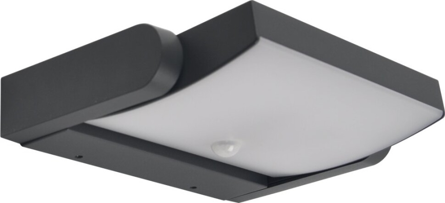 Brilagi - LED Екстериорен аплик със сензор ANKLE LED/18W/230V 4000K IP65 антрацит
