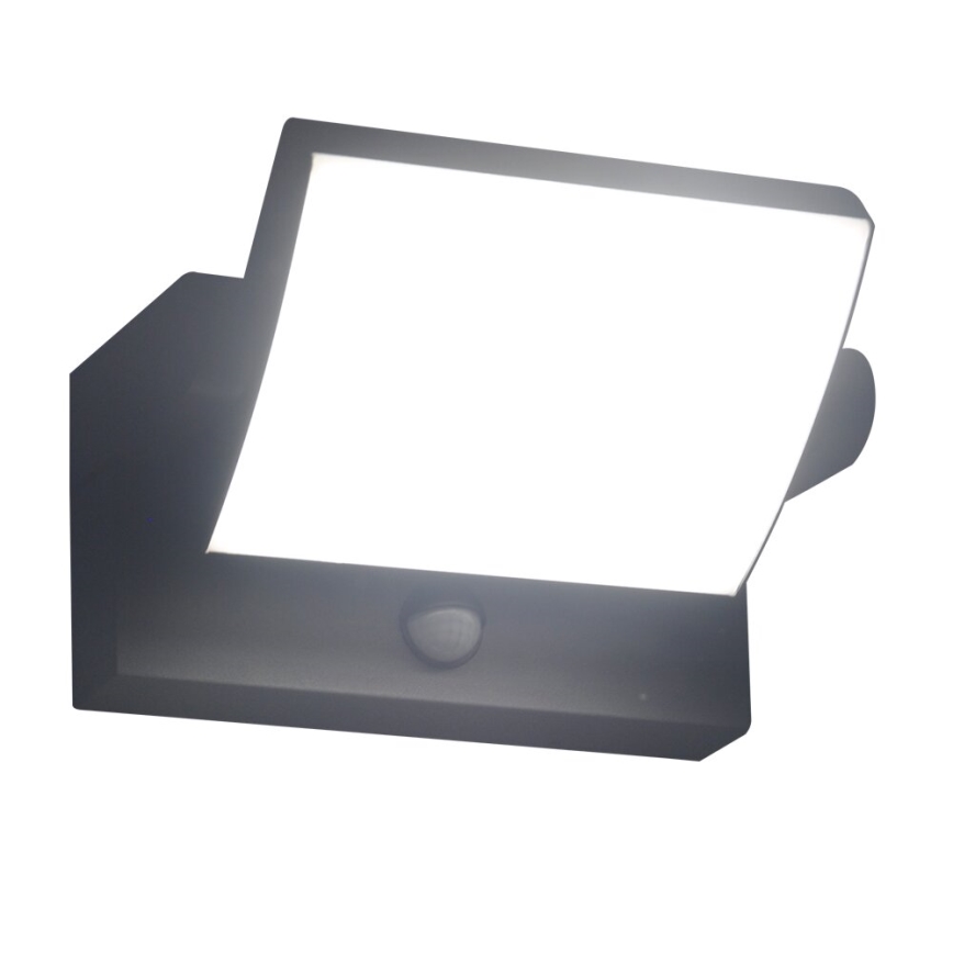 Brilagi - LED Екстериорен аплик със сензор ANKLE LED/18W/230V 4000K IP65 антрацит