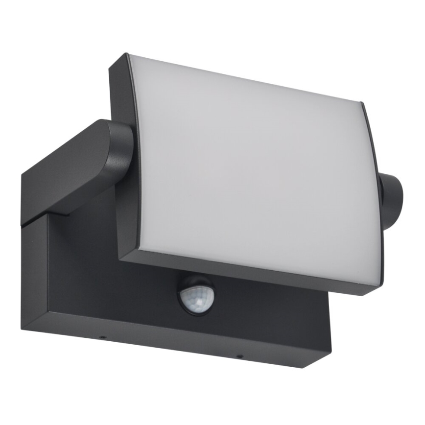 Brilagi - LED Екстериорен аплик със сензор ANKLE LED/18W/230V 4000K IP65 антрацит