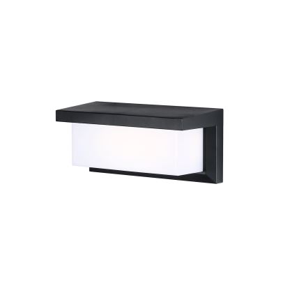 Brilagi - LED Екстериорен аплик със сензор BRICKY LED/12W/230V черен IP54